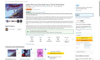 Libro Spider-Man: Across the Spider-Verse por $590 | Oferta Amazon