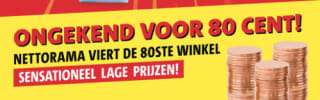 Diverse producten voor maar €0,80 bij nettorama