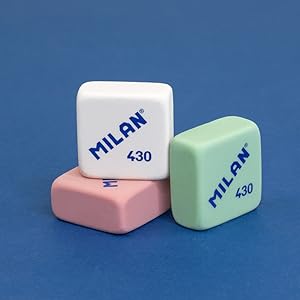MILAN Caja 30 gomas miga de pan 430 cuadradas por 6.16€