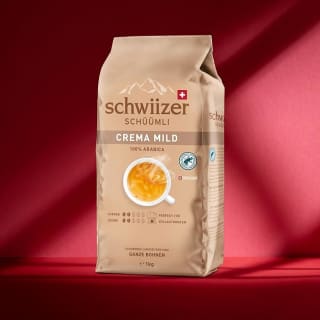 Schwiizer Schüümli Mild Café Grano 1000g por 11,78€