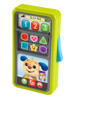Fisher-Price Ríe y Aprende Smartphone desliza y aprende con sonidos por 9.99€