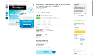 Crema Neutrogena 50ml por $113 | Oferta Amazon