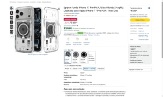 Funda Spigen Ultra Híbrida iPhone 17 Pro Max por $320 | Amazon