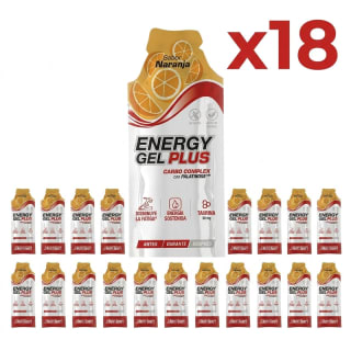 Nutrisport Energy Gel Plus Naranja Caja 18 Geles x 66 g por 9.99€