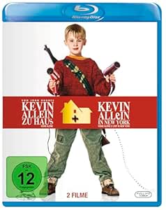 Home Alone / Home Alone 2 Blu-ray (German Import, English Audio & Subtitles)