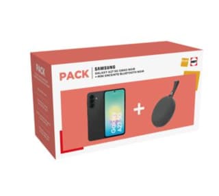 Pack Smartphone Samsung Galaxy A27 6,7" 5G Nano SIM 128 Go Noir à 299€