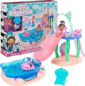 La Casa de muñecas de Gabby Piscina con Figura de Gabby y Siregata por 18.19€
