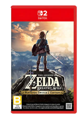 The Legend of Zelda: Breath of the Wild para Switch 2 por $924 | Mercado Libre