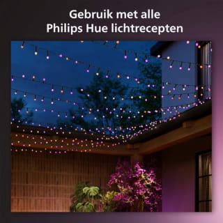 Philips Hue Festavia Lichtslinger 20m 250LEDs voor €127 bij Bol