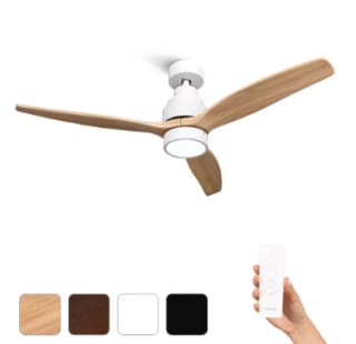 Mellerware Ventilador Techo con Luz y Mando Distancia Brizy Bright 40W por 81,33