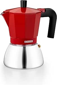 Monix Induction Inox | Cafetera Italiana de Aluminio y Acero Inoxidable, 9 tazas20.12