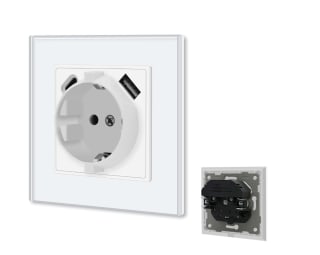 Bseed enchufe de pared con puertos usb por 8,95€