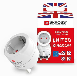 Skross Europa naar Groot Brittannië Reisadapter - Geaard - voor €2,21 bij Amazon