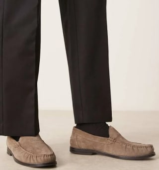 ASOS DESIGN mocasines fruncidos por 9,26€