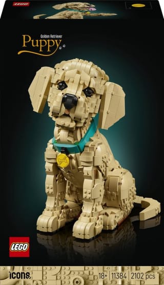 LEGO Icons 11384 Golden retriever puppy voor €85,99 bij Bol
