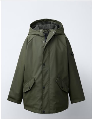 Parka gommee deperlante à 21,57€