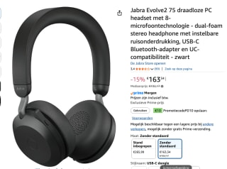 Jabra Evolve2 75 Link380c UC Stereo voor €163,34 bij amazon