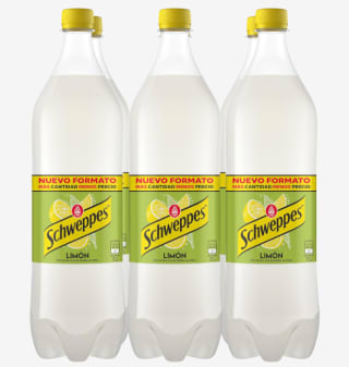 6 x SCHWEPPES Refresco de limón zero 1,5 l. por 5.7€