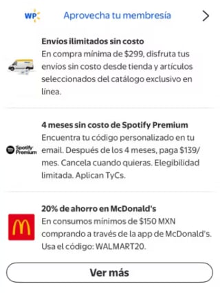 Cupón McDonald's: 20% de Descuento | Walmart Beneficios