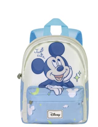 Mochila preescolar joy Mickey mouse cute Disney Karactermania azul ppr 8,45€