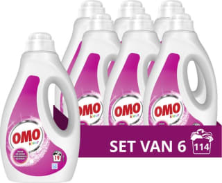 Omo Vloeibaar Wasmiddel Kleur 6 x 19 wasbeurten voor €13,99 bij Bol