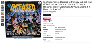 Koop nu en ontvang korting op het DCeased: Gotham City Outbreak bords