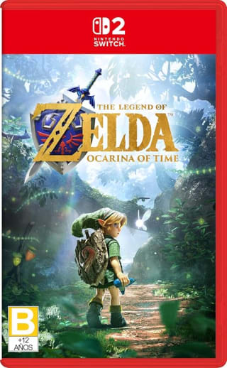 The Legend of Zelda: Ocarina of Time para Nintendo Switch 2 por $1,449 en Amazon