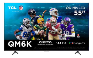 Pantalla Mini-LED TCL QM6K 55" por $6,820 en Mercado Libre