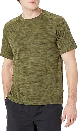 Amazon Essentials Men's UV UPF 50+ T-Shirt - Olive Green XL