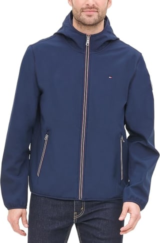 Tommy Hilfiger Water Resistant Softshell Jacket XL for £62.99 Amazon Deal