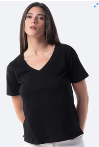 Camiseta de algodón lisa de mujer TEX por 3.99€