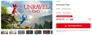 Unravel Two por $111 | Oferta Nintendo eShop