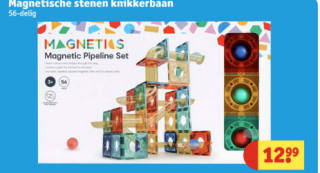 Magnetische stenen knikkerbaan voor €12,99 bij Kruidvat