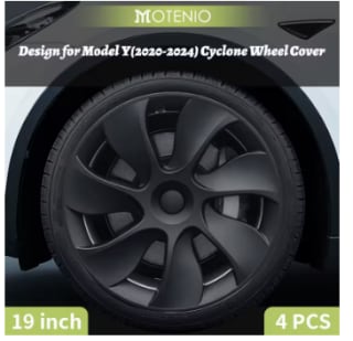 4-delige Set Wielkappen voor Tesla Model Y 2020–2024 – 19 Inch voor €71,39