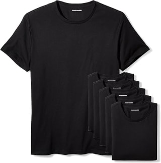 Amazon Essentials 6-Pack Cotton Undershirts £12