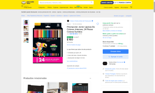 Lápices Prismacolor Junior por $160 | Mercado Libre (Oferta)