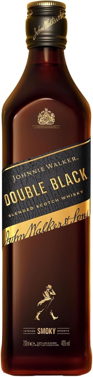 Johnnie Walker, Double Black label, Whisky escocés blended, 700 ml por 23.99€