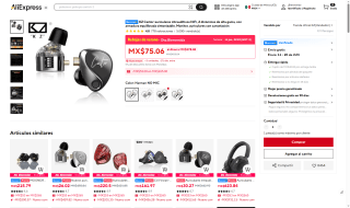 Earphones KZ Castor HiFi por $179 | AliExpress