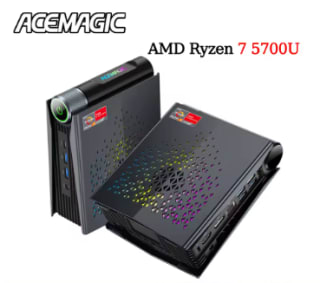 ACEMAGIC S3A MINI PC AMD Ryzen 7 5700U procesador 32GB DDR4 512GB por 221.47€