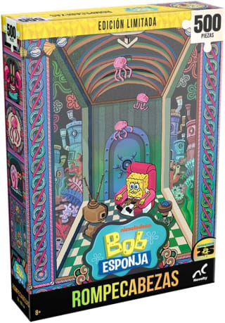 Rompecabezas Bob Esponja 500 piezas por $164 | Oferta Amazon
