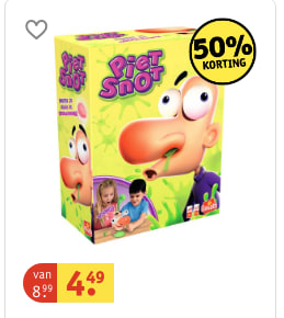 50% korting op geselecteerde bordspellen bij kruidvat