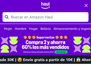 Compra 2 y Ahorra 60% con Amazon Haul.