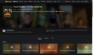 Tomb Raider I-VI Remastered por $291 | Oferta Xbox Store