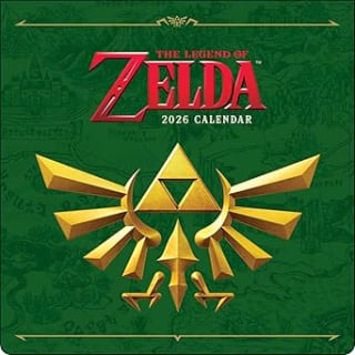 Calendario Legend of Zelda 2026 por $262 | Oferta Amazon