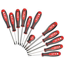 Milwaukee 12-Piece Tri-Lobe Screwdriver Set £24 Screwfix Deal