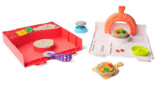 Kinetic Sand Squish Pizza voor €14,90 bij Smyths Toys