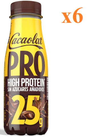 Pack 6 x 275ml de Cacaolat Proteína por 6€