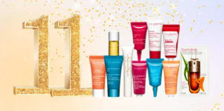 11 gratis samples bij je bestelling bij Clarins tijdens Singles Day