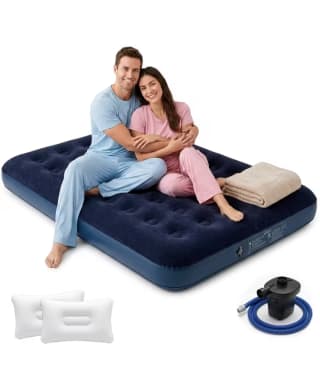 Colchón Inflable SELECTSHOP + 2 Almohadas y Bomba por $399 en Walmart