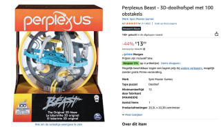 Perplexus Beast of Rebel 3D doolhof voor €13,89 bij Amazon